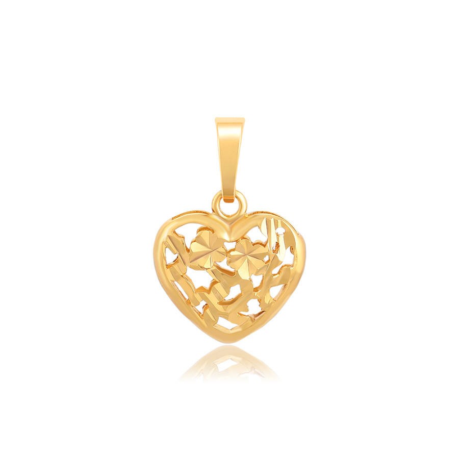 A00720957 xuping jewelry Wholesale Cheap Romantic Heart Shaped Empty Flower Pendant (EU restricted sale)